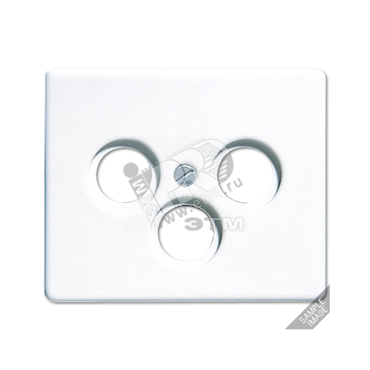 Крышка для телевизионной и спутниковой розетки  золотая бронза