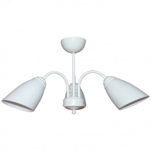 Светильник Джина 231 бел. (плафон П0475) НСБ      01-3х60-151 Е27 ИМ (1005404995)