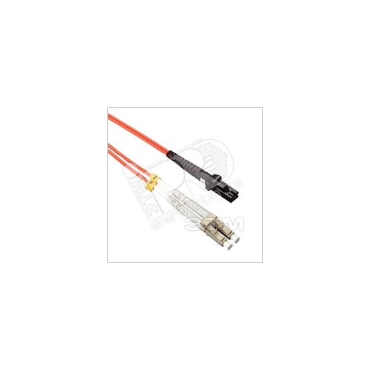 Патч-корд волоконно-оптический (шнур) MM 62.5/125, MTRJ-LC, duple*, LSZH, 1 м