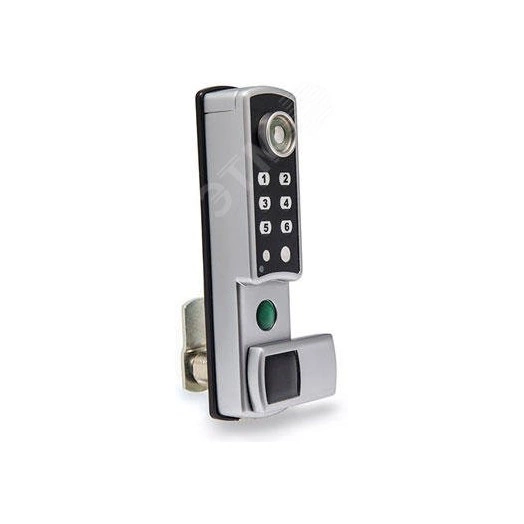 Замок электромеханический Z-595 iButton,          совмещенный с контроллером. Серебро.