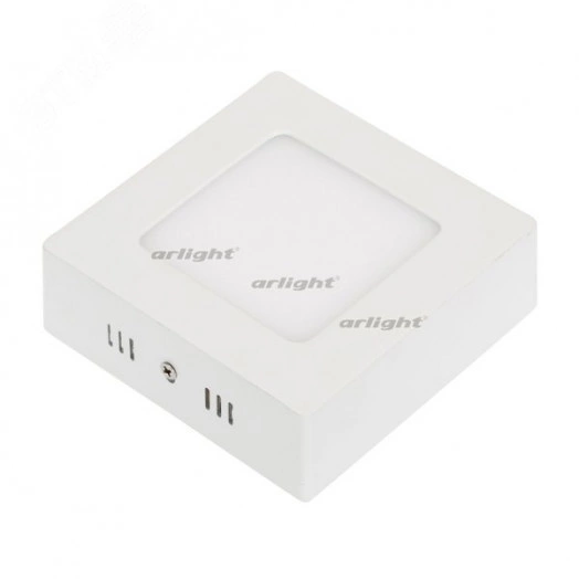 Светильник SP-S120x120-6W White (ARL, IP20 Металл, 3 года)