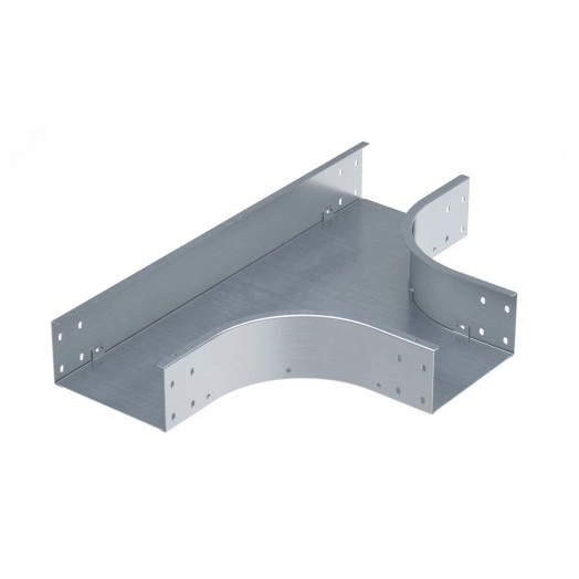 Ответвитель Т-образный 80х80, 1,2 мм, цинк-ламель, в комплекте с крепежными элементами и соединительными пластинами, необходимымидля монтажа