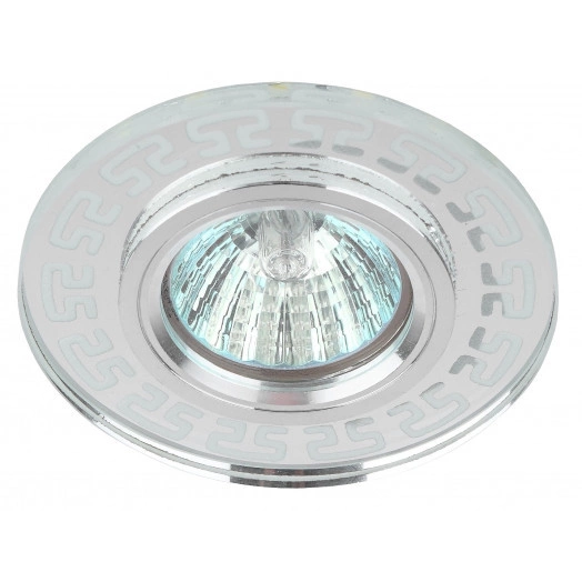 DK LD45 SL  Точечные светильники ЭРА декор cо светодиодной подсветкой MR16, зеркальный