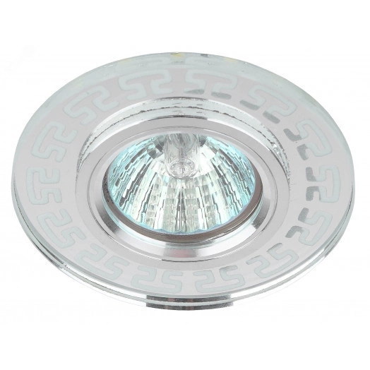 DK LD45 SL  Точечные светильники ЭРА декор cо светодиодной подсветкой MR16, зеркальный