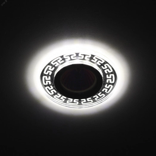 DK LD45 SL  Точечные светильники ЭРА декор cо светодиодной подсветкой MR16, зеркальный