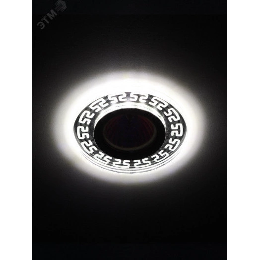 DK LD45 SL  Точечные светильники ЭРА декор cо светодиодной подсветкой MR16, зеркальный