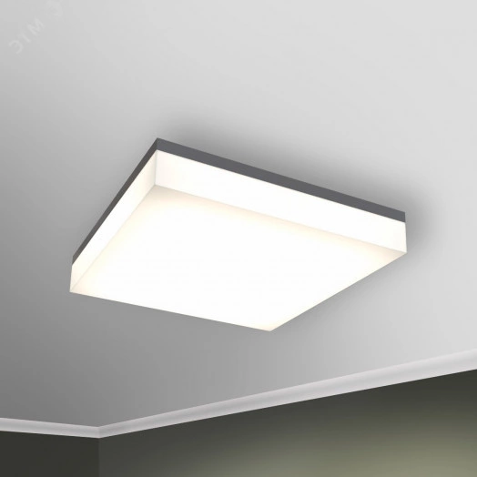 Светильник светодиодный RVE-LBX-LUMO-BOX-400-N (Квадрат 400х400х130мм 25Вт Накладной 4000К Белый) светильник