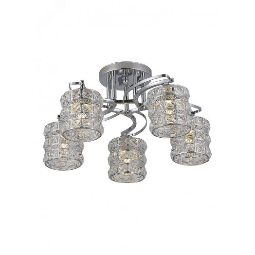 Люстра  Rivoli Carolina 9079-305 5 * Е27 40 Вт модерн