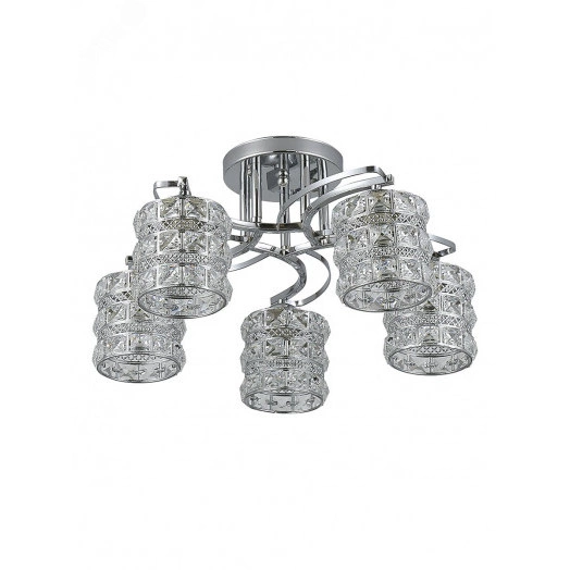 Люстра  Rivoli Carolina 9079-305 5 * Е27 40 Вт модерн