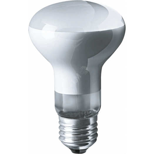 Лампа накаливания зеркальная ЗК 60вт R63 230в Е27 матовая