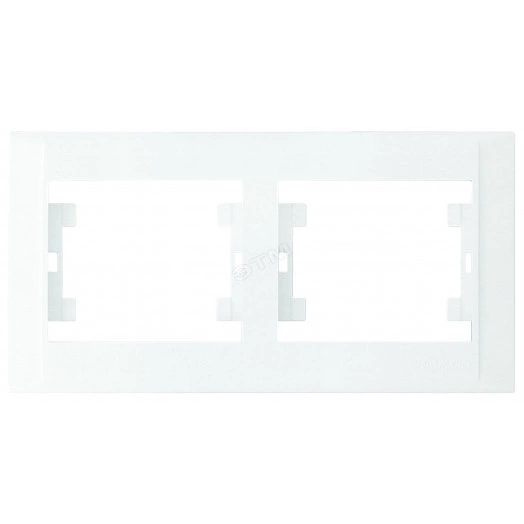 Defne Рамка 2 поста белая