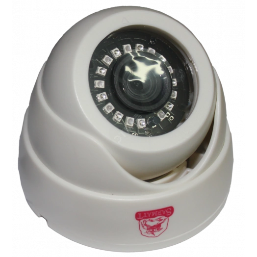 Видеокамера AHD/TVI/CVI 2.4Мп купольная с ИК-подсветкой до 20м (2.8мм)