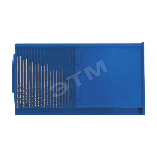 Сверла по металлу HSS полированные ''микро'' набор 20 шт (0.3-1.6 мм)