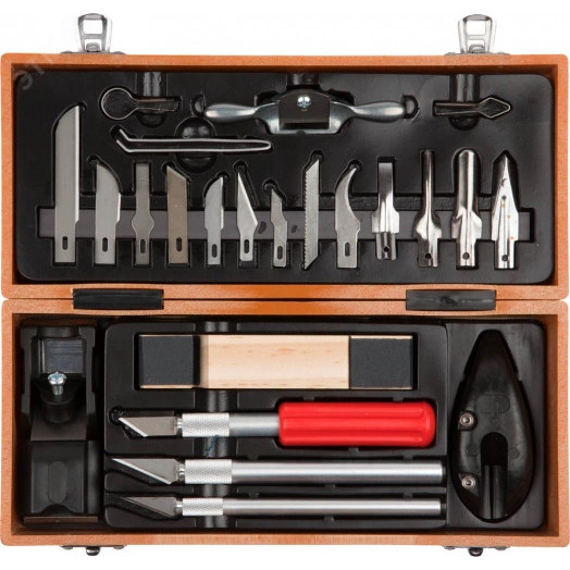 Резцы ''ЭКСПЕРТ'' по дереву Профессиональные, 23шт