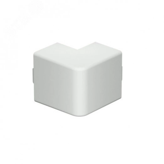 Крышка внешнего угла кабельного канала WDKH 30x45 мм (ABS-пластик, светло-серый)