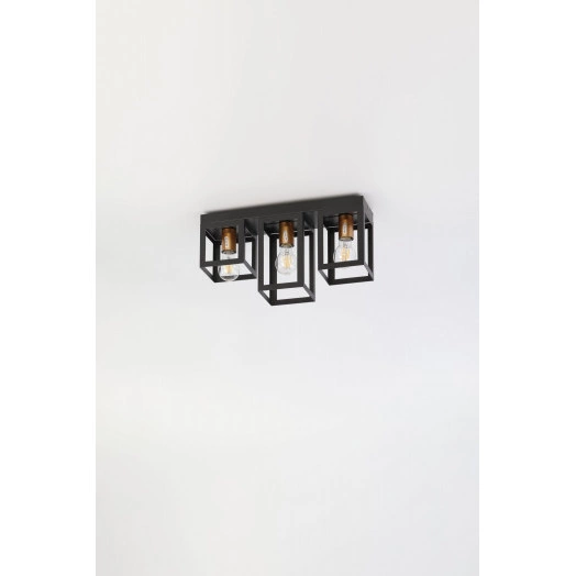 Светильник потолочный Rivoli Aneli 5084-303 3 * Е27 40 Вт лофт - кантри