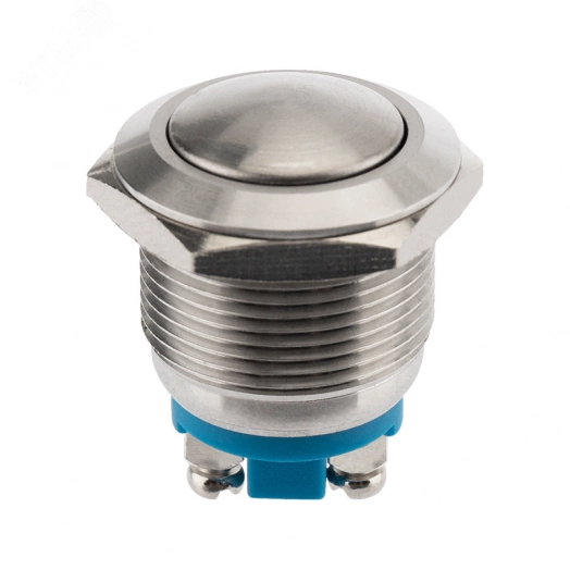 Кнопка  антивандальная ?19  Б/Фикс (2с винт) (ON)-OFF сфера (PBS-28В, A19-A2) REXANT (в упак. 1шт.)