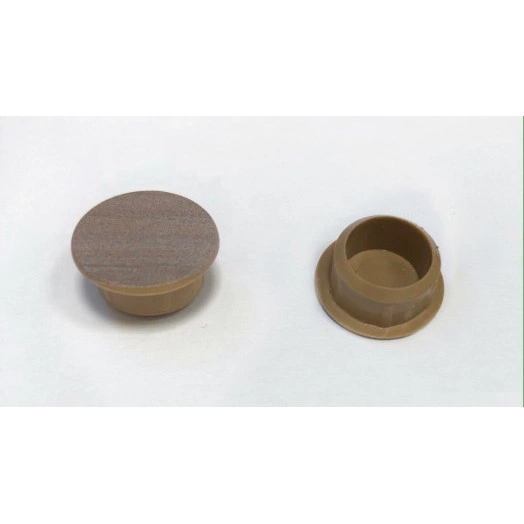 Заглушка на отверстие с текстурой D10 орех пекан (16 шт.)