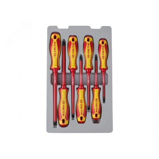 Набор отверток, диэлектрические, 7 предметов