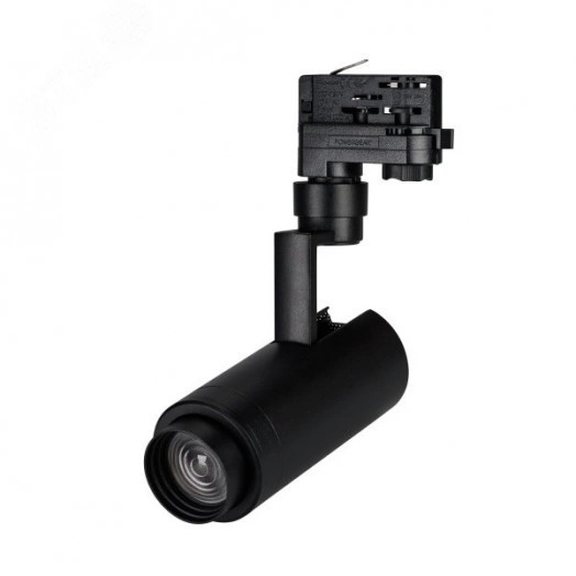 Светильник трековый LGD-ZEUS-4TR-R67-10W Warm3000 (BK, 20-60 deg, 230V) (ARL, IP20 Металл, 5 лет)