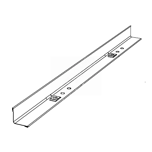 Разделяющий профиль, белый, 2 м AP-60 L=2000 M