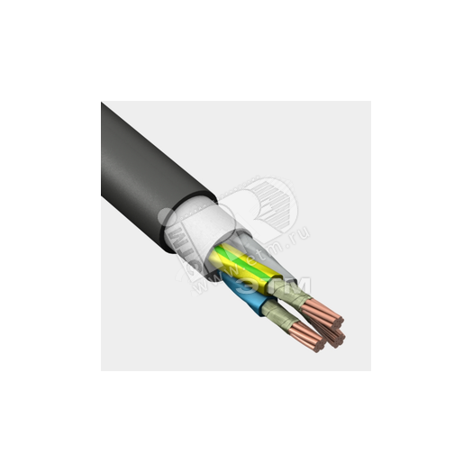Кабель силовой ВВГнг(А)-FRLSLTx 3х25 мк (N,PE) - 0,66 кВ ТРТС