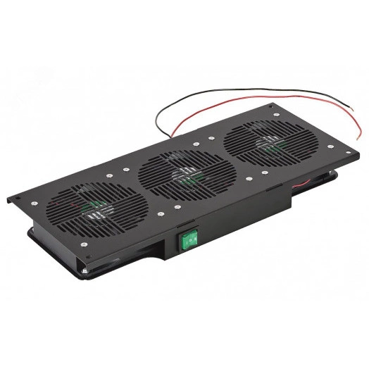 Модуль вентиляторный черный