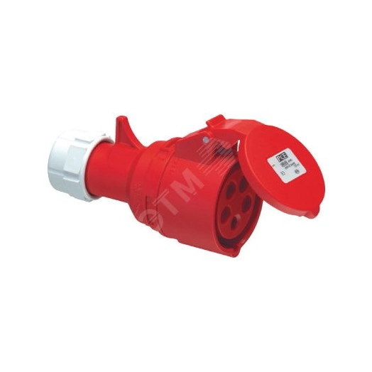 Розетка кабельная IP44 32A 3P+E 400V