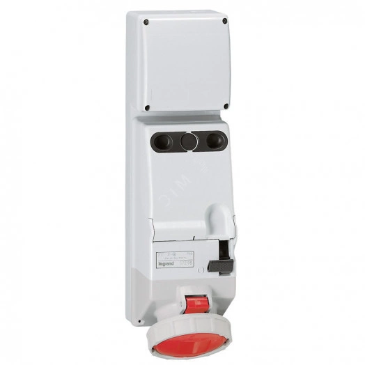 Щиток с розетками 3P+T 63A 400В