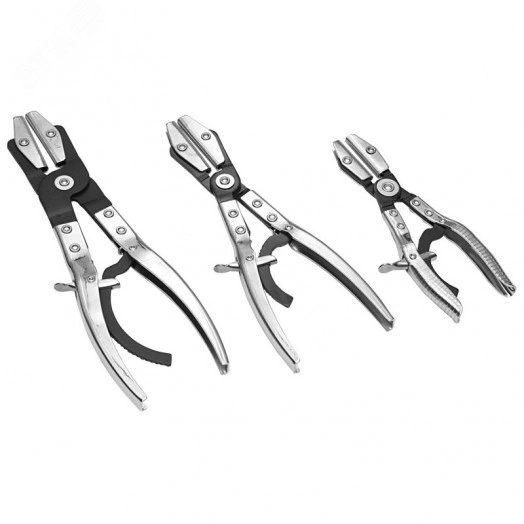 Набор щипцов для пережима шлангов 3 предмета