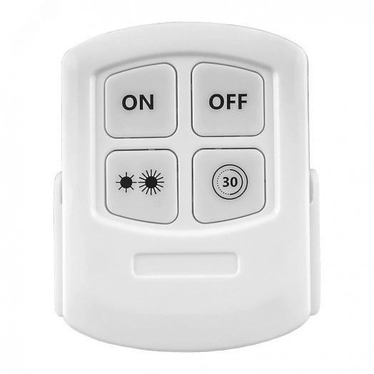 Светодиодный светильник кнопка 3w белый (3шт в блистере) с пультом дистанционного управления