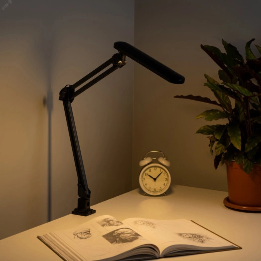 NLED-441-7W-BK Светильники настольные ЭРА наст.светильник NLED-441-7W-BK черный