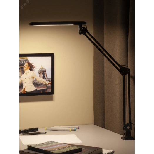 NLED-441-7W-BK Светильники настольные ЭРА наст.светильник NLED-441-7W-BK черный