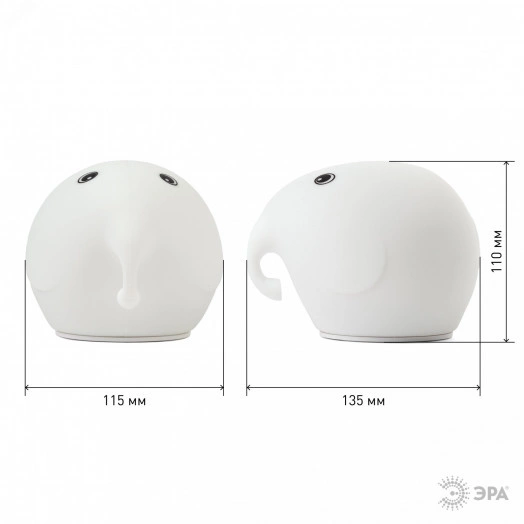 Настольный светильник NLED-418-2W-W белый (12/480) ЭРА