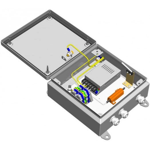 Блок питания уличный, IP66, вх 220В, вых 12-24В, 3,0-1,5 А
