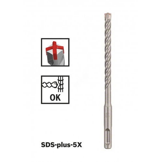 Бур SDS-plus-5X 12x200x260мм (10шт)