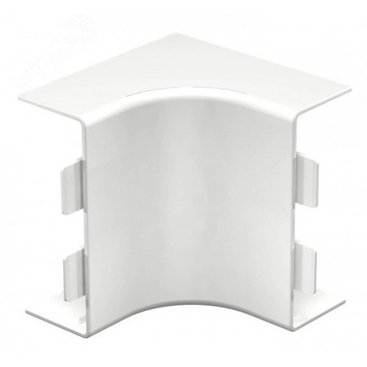 Крышка внутреннего угла кабельного канала WDK 40x110 мм (ПВХ, белый)