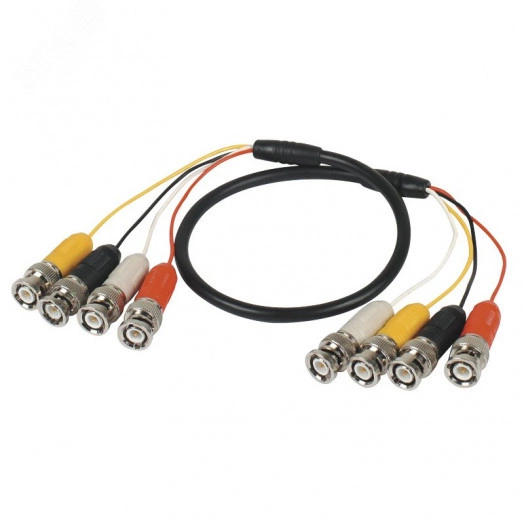 Кабель соединительный 4BNCx4BNC (штекер), 200см WC414-200