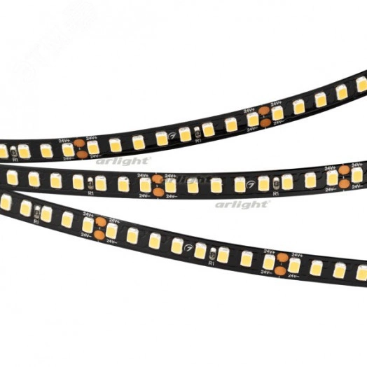 Лента LED RT-5000-2835-160-24V Day4000 (Black 8mm, 12W/m, IP20) (ARL, -)