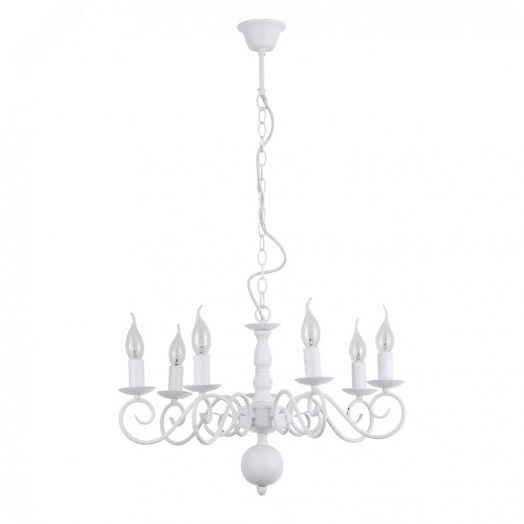 Люстра Arte Lamp ISABEL A1129LM-7WH