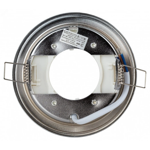 Светильник встраиваемый под лампу GX53 KL35 SN/СН /1 под лампу GX53, 220V, 13W, сатин никель/хром ЭРА