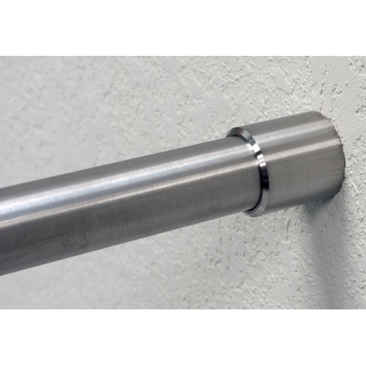 Патрубок PERCo-BH02 0-12 прямой для крепления     поручней на стену