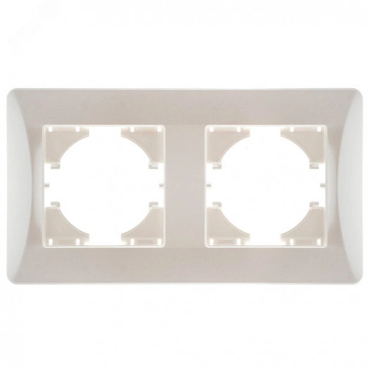 Ugra рамка 2-местная,  жемчуг