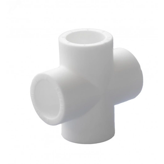 Крестовина 25 полипропиленовая PPR белая