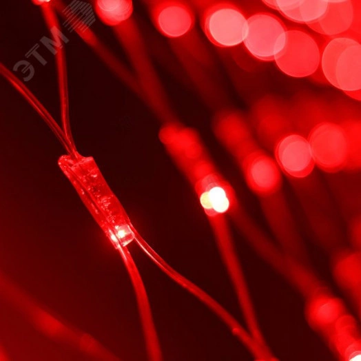 Гирлянда светодиодная декоративная ARD-NETLIGHT-CLASSIC-2000x1500-CLEAR-288LED Red (230V, 18W) (ARDCL, IP65)