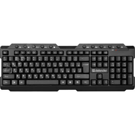 Клавиатура беспроводная Element HB-195 , мультимедиа, черный