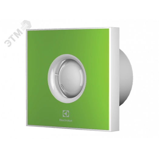 Вентилятор вытяжной EAFR-100T зеленый с таймером