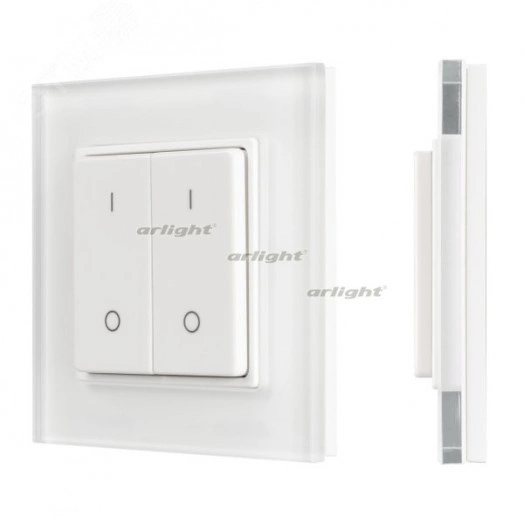 Панель SMART-P47-DIM-G-SUF (3V, 2 зоны, Knob, 2.4G) (ARL, Пластик)