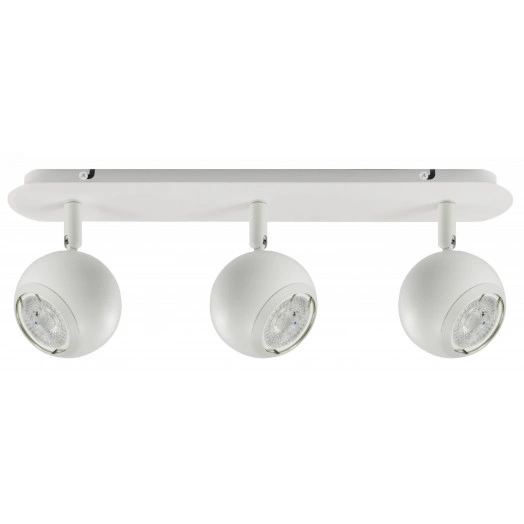 Светильник настенно-потолочный спот ЭРА OL36-3 WH MR16 GU10 IP20 белый