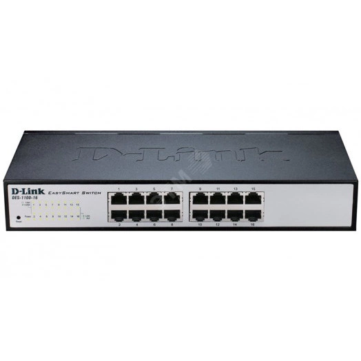 Коммутатор управляемый L2 16 портов 10/100 Мб/с